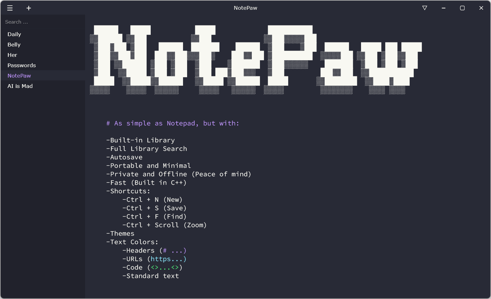 NotePaw Screenshot 3